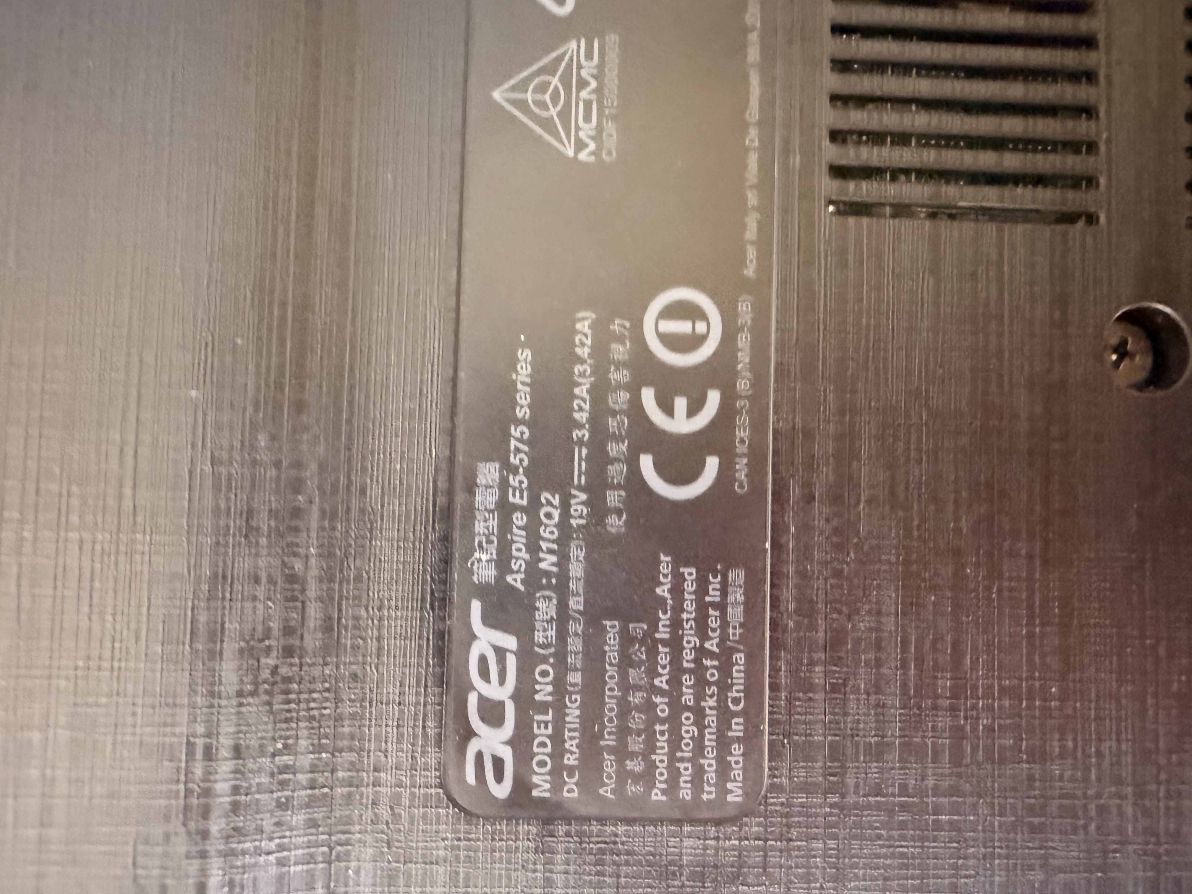 Ноутбук acer